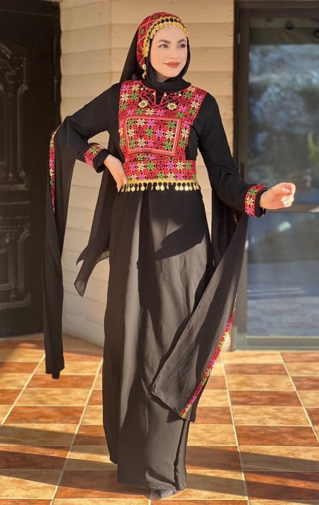 فستان تطريز 048